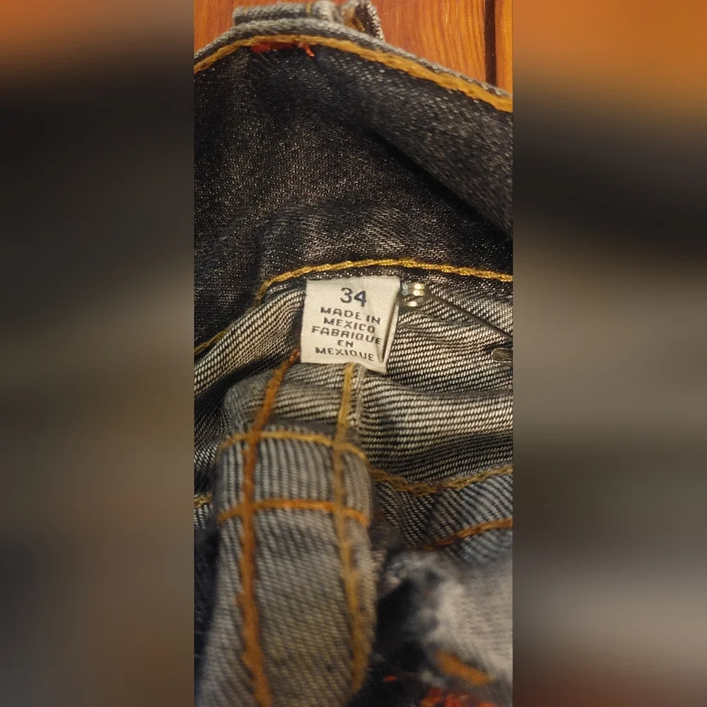True Religion black straight